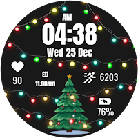 Chritsmas Lights Watch Face