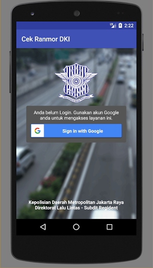 Cek Ranmor & Pajak DKI Jakarta Screenshot 0