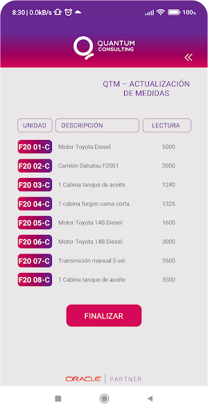 QTM-ACTUALIZACIÓN DE MEDIDAS Screenshot 3