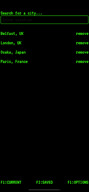 WeatherOS Screenshot 1