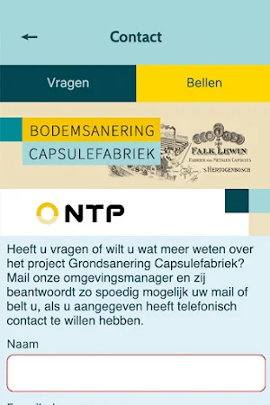 Bodemsanering Capsulefabriek Screenshot 0