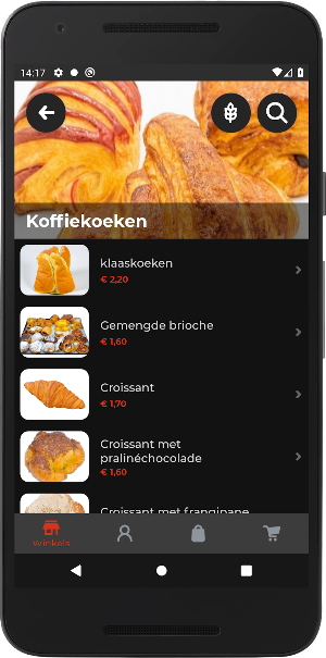 Bakkerij Welvaert App Screenshot 1