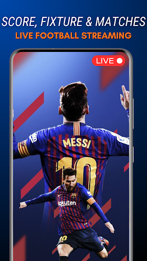 Live Football TV HD Streaming Screenshot 1