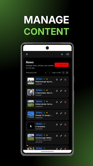 StandBased Dashboard Screenshot 2