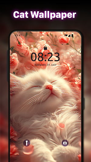 4K Lock Screen: Cool Wallpaper Screenshot 2