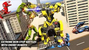 Dino Robot Car Game: Dinosaur Robot Transform hero Screenshot 2