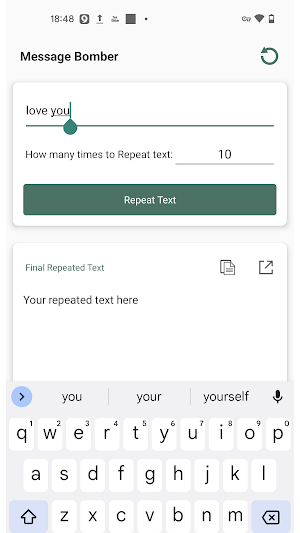 Chat Text Design Generator Screenshot 0