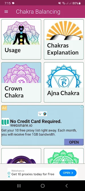 Chakra Balancing For Health Screenshot 1