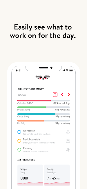 falconer fitness Screenshot 1