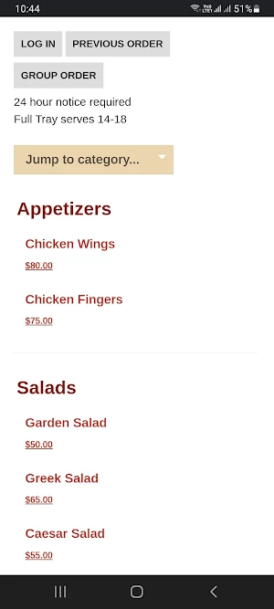 Arlington Cafe Screenshot 2