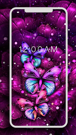 Butterfly Wallpaper Screenshot 1