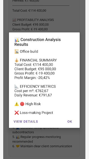 BuildProfit Construction Cost Screenshot 1