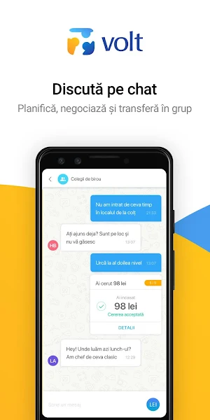 Volt – Transfer instant de bani Screenshot 3