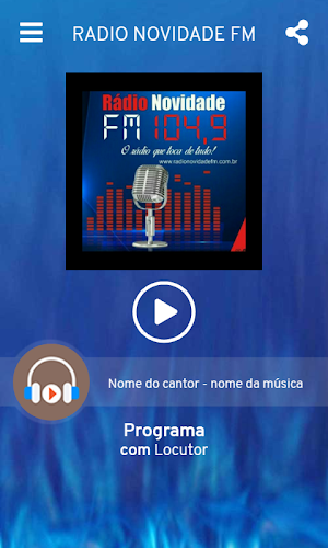 Radio Novidade fm Screenshot 1