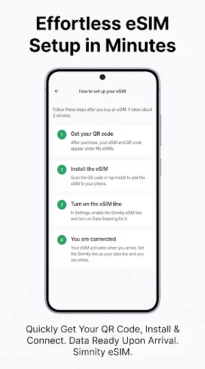 Simnity: eSIM Travel Data Plan Screenshot 3