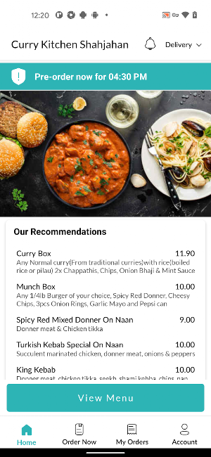 Curry Kitchen Shahjahan Screenshot 2