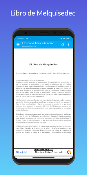 Libro de Melquisedec español Screenshot 0