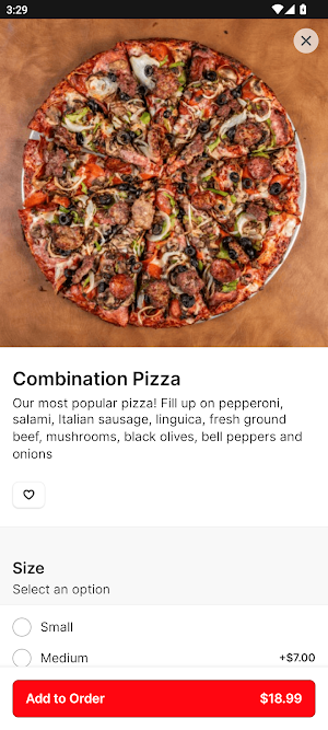 Mark & Monica’s Pizza To Go Screenshot 2