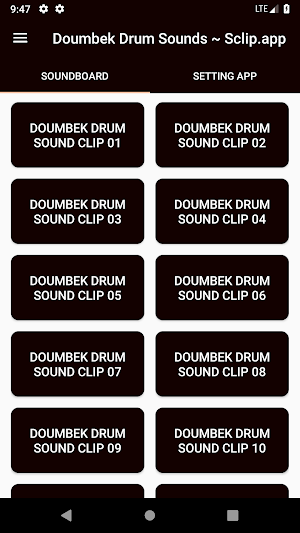 Doumbek Drum Sounds ~ Sclip.app Screenshot 0