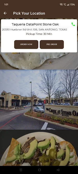 Taqueria DataPoint Stone Oak Screenshot 3