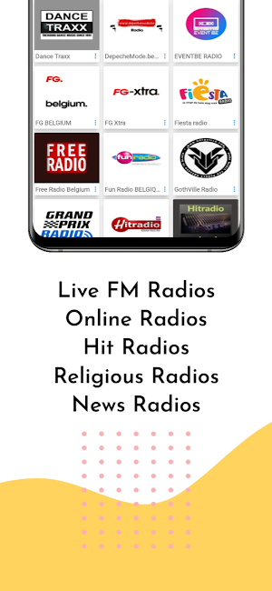 Belgium FM Radios HD Screenshot 3