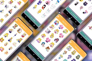 Sailor Moon Stickers For WA Screenshot 0