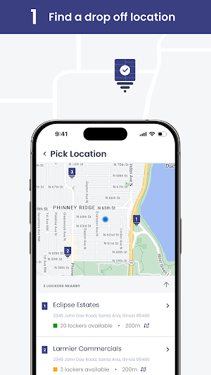 Dropoff Locker Screenshot 1