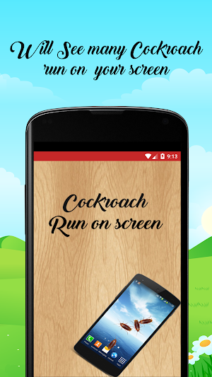 Cockroach Run on Screen Screenshot 0