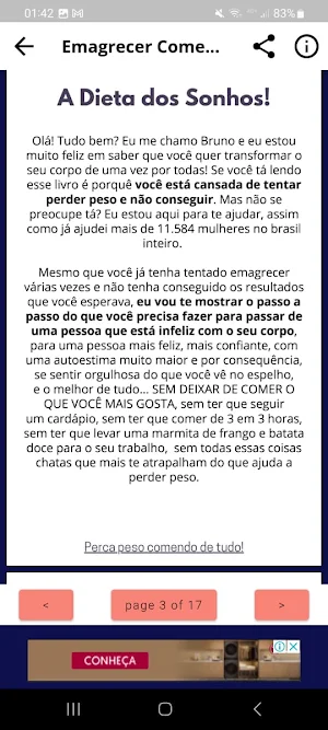 Método de Emagrecimento GDF Screenshot 2