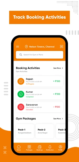 NearbyGYM Partner Screenshot 2