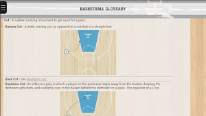 Basketball Dictionary Screenshot 3