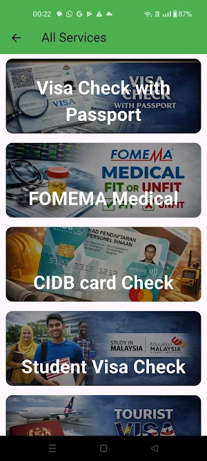 Visa Check Malaysia Screenshot 1