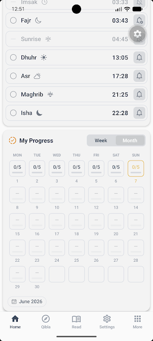 Nejon: Islamic Prayer & Quran Screenshot 1