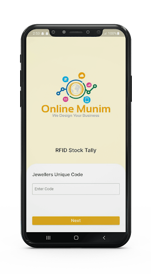 RFID Stock Tally App Screenshot 2