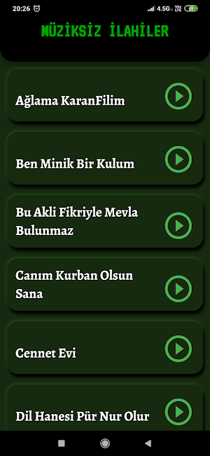 Müziksiz İlahiler Screenshot 2