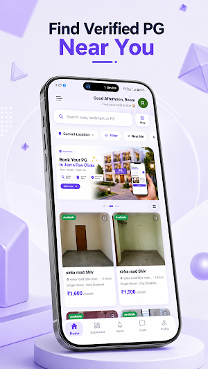 Roomcy: Room, PG & Rent App Screenshot 2