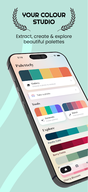 Palettely : Color Palettes Screenshot 0