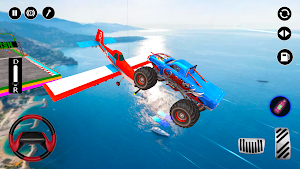 Monster Truck Stunts Games 3D Screenshot 2
