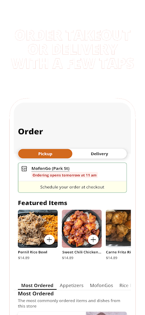 MofonGo Restaurant Screenshot 0
