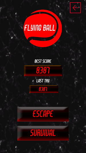 Flying Ball - Crazy Ball Screenshot 0