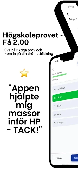 Högskoleprovet: vägen till 2.0 Screenshot 0
