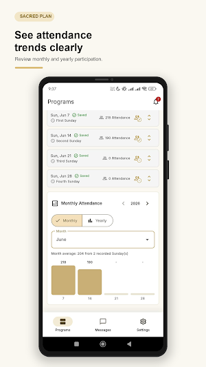Sacred Plan: Sacrament Planner Screenshot 1