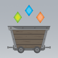 Treasure Mining - Catch It