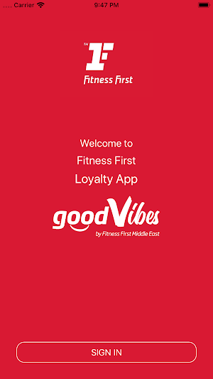 Good Vibes By Fitness First MENA Screenshot 0