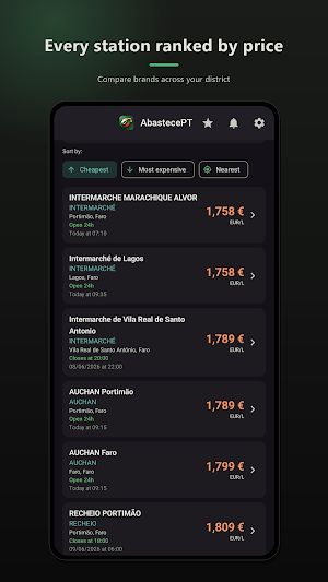 AbastecePT - Fuel in Portugal Screenshot 1