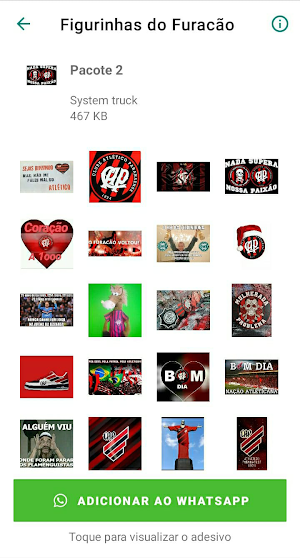 Figurinhas do Furacão Screenshot 1