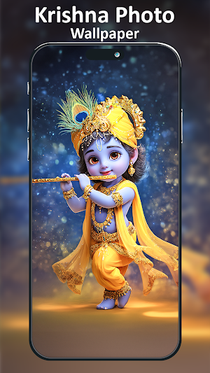 Shree Krishna Wallpaper HD 4K Screenshot 1