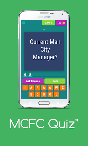 MCFC QUIZ- Manchester City FC Screenshot 1