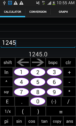 Scientific Calculator Screenshot 0