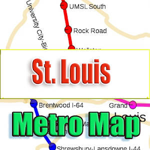 St. Louis USA Metro Map Offline Screenshot 0